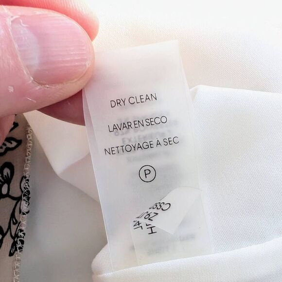 NWOT Calvin Klein Suit Separates sleeveless flowy blouse floral patchwork - Picture 12 of 13